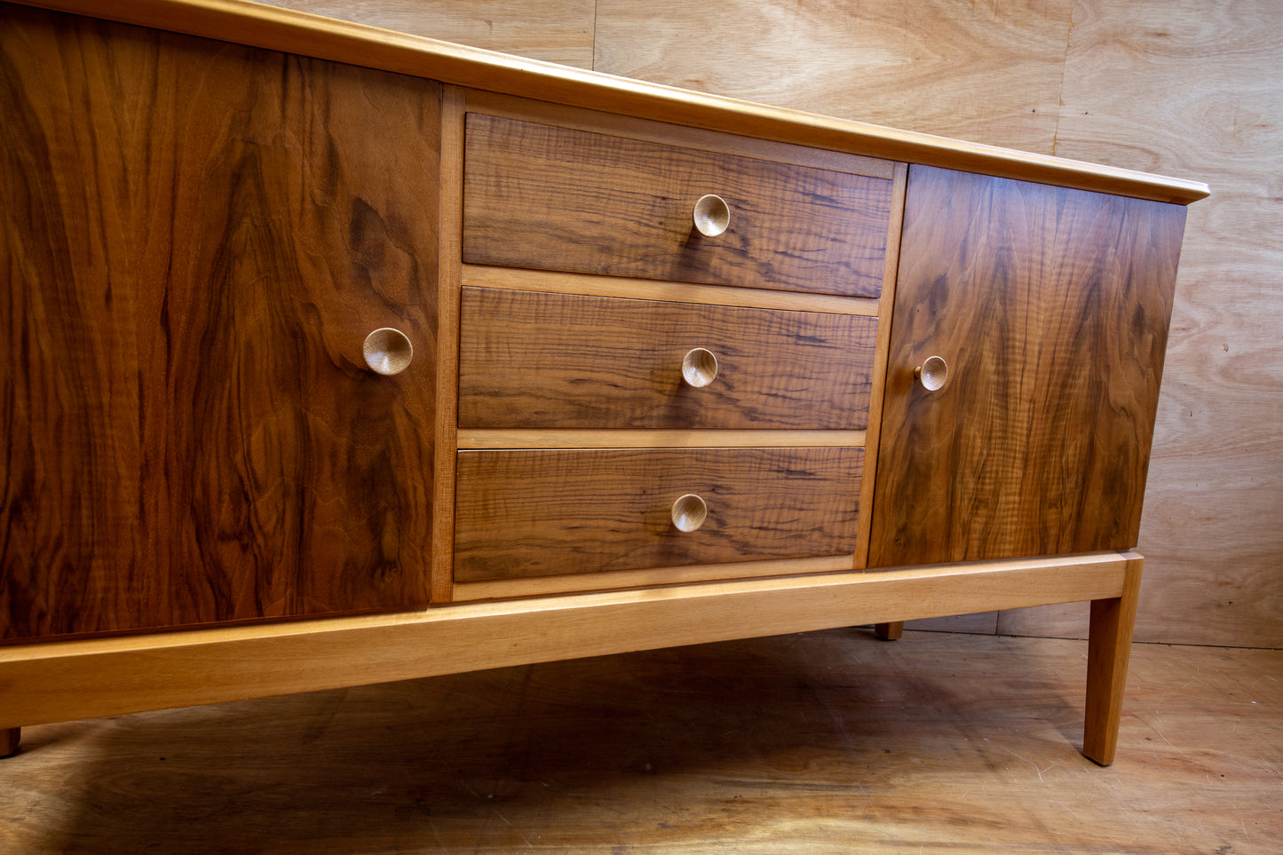 Mid Century Gordon Russell Walnut Sideboard