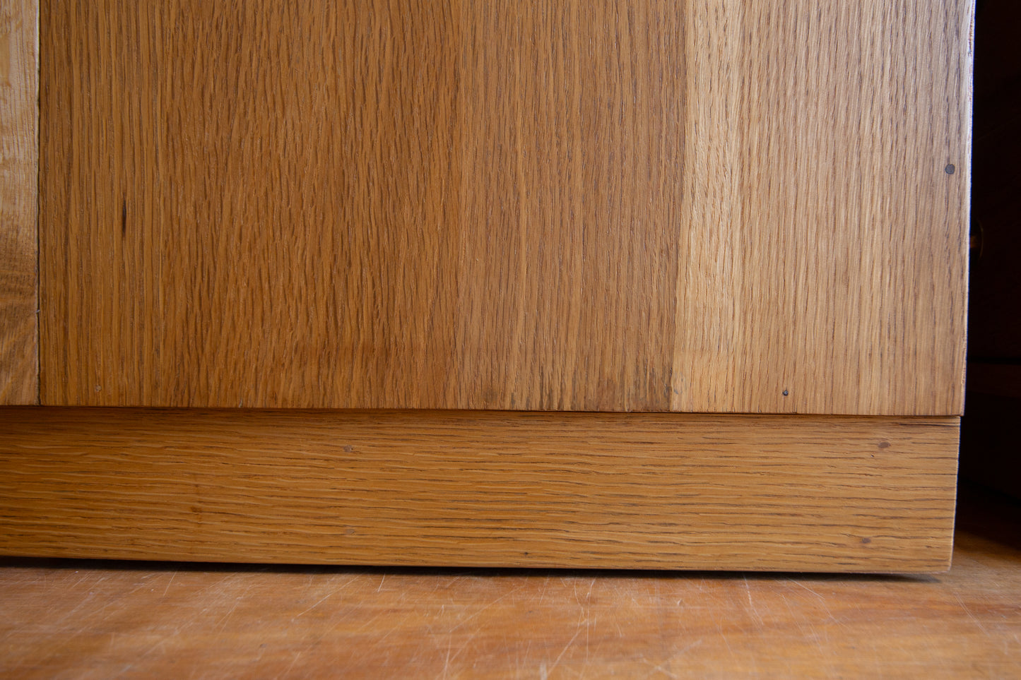 Vintage Oak Bedside Drawers