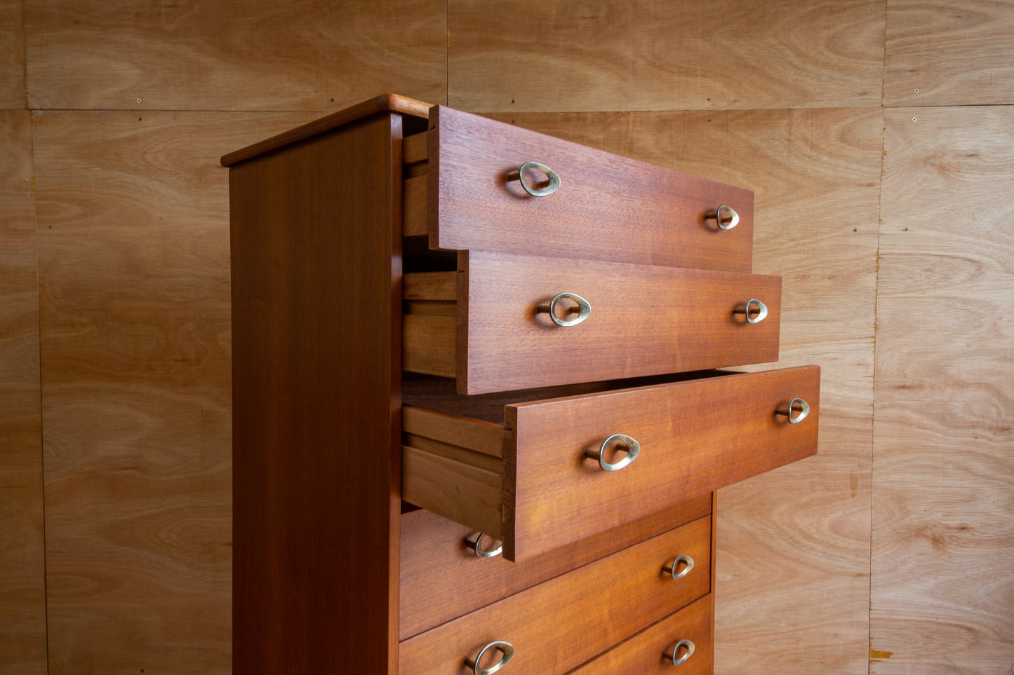 Vintage Teak Chest of Drawers