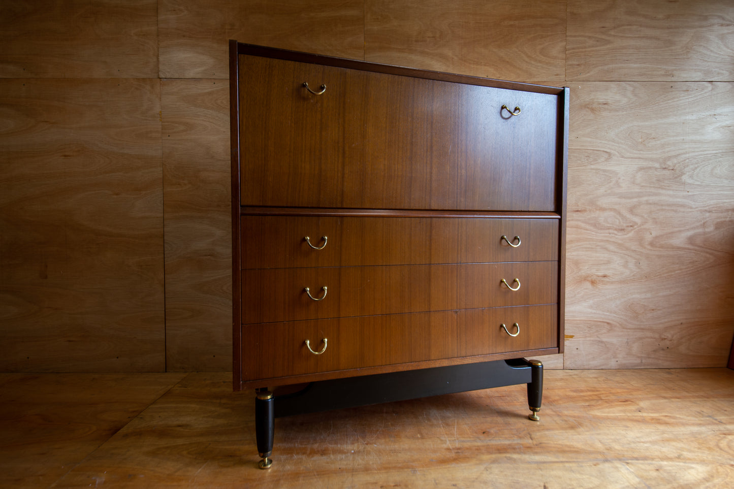 G Plan Librenza Tola & Black Cabinet