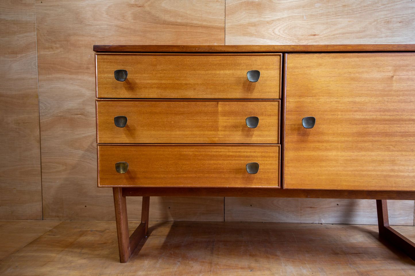 Vintage Teak Sideboard