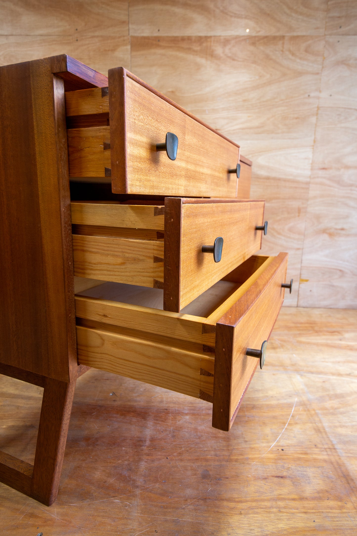 Vintage Teak Sideboard