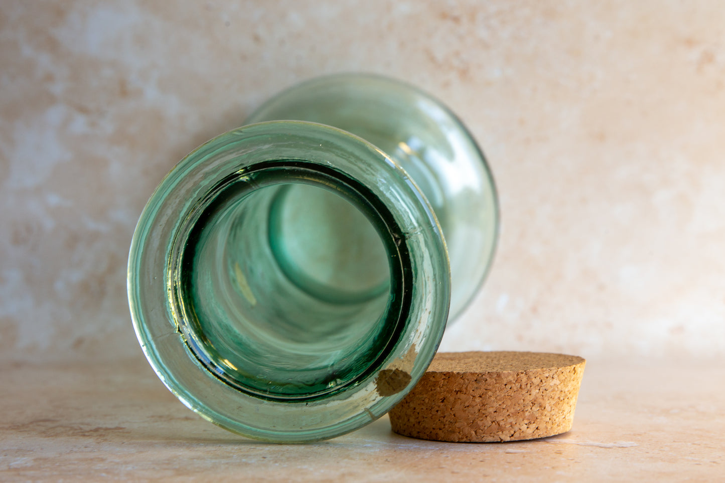 Vintage Glass Storage Jar