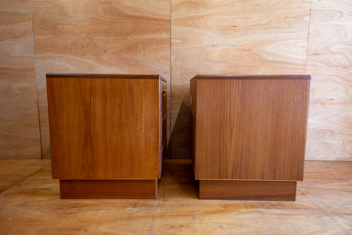Vintage G Plan Fresco Bedside Cabinets