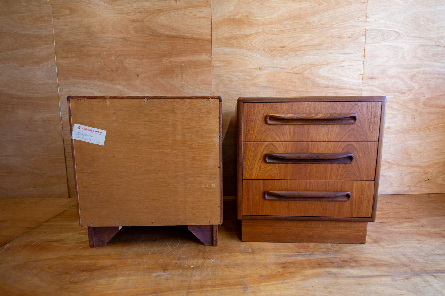 Vintage G Plan Fresco Bedside Cabinets