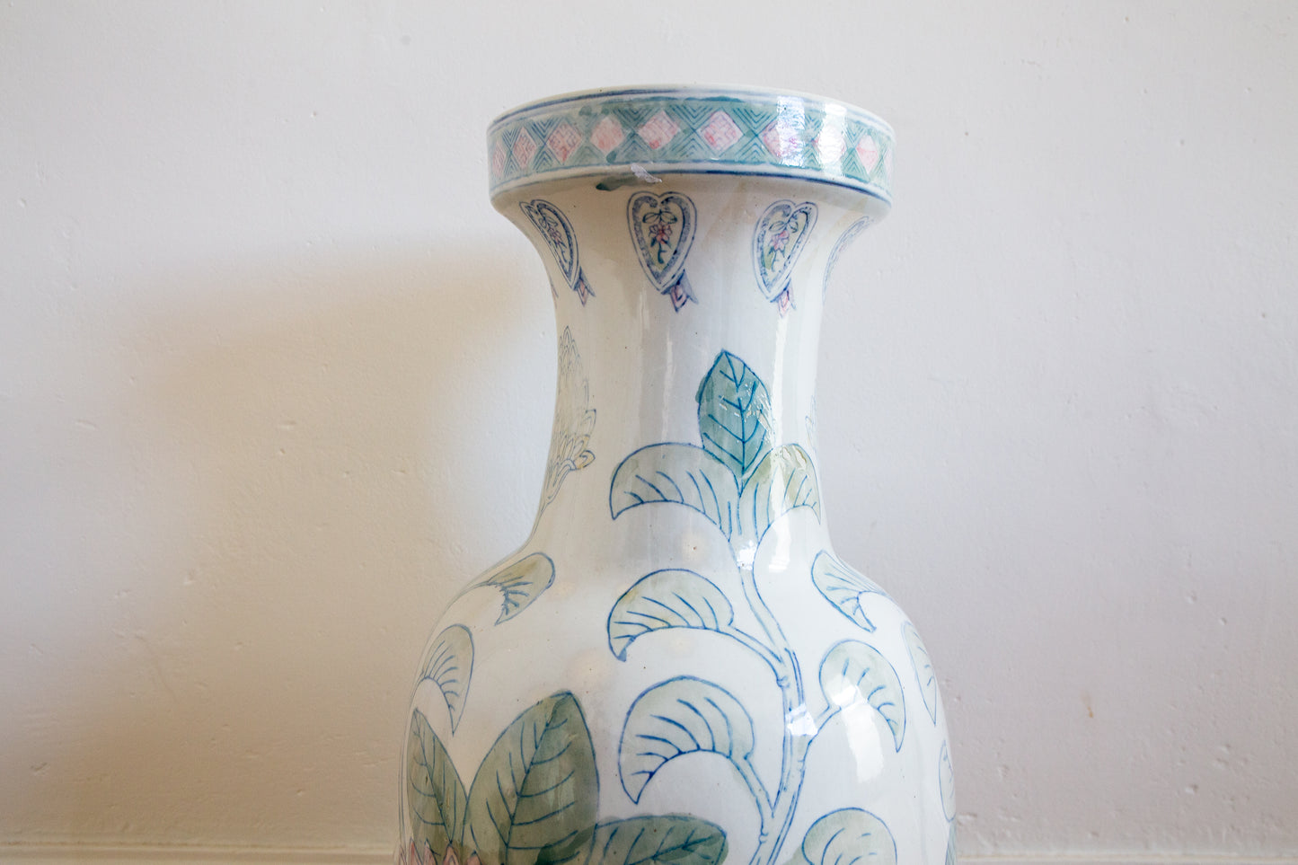 Large Chinoiserie Vase