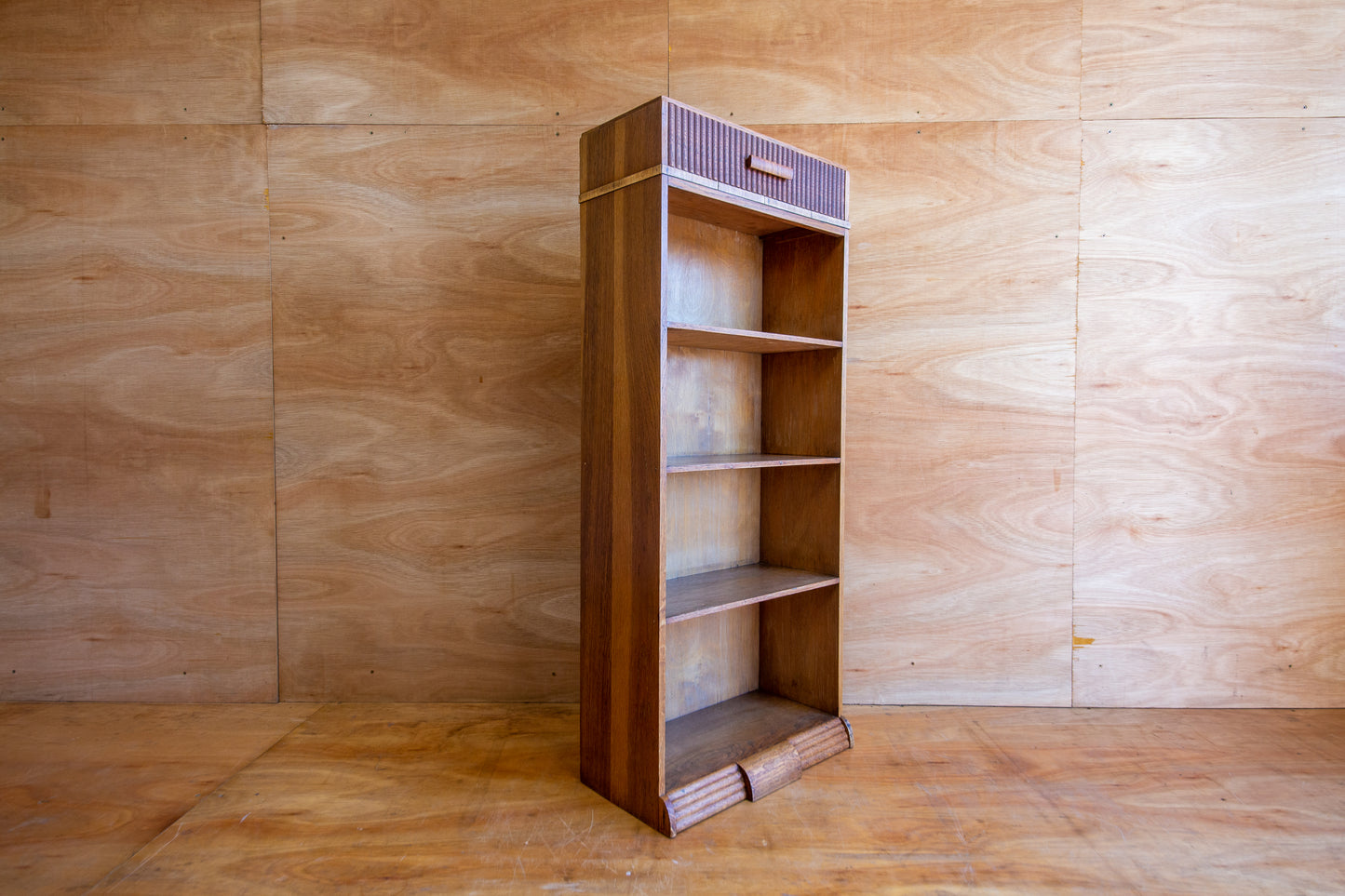 Art Deco Oak Bookcase