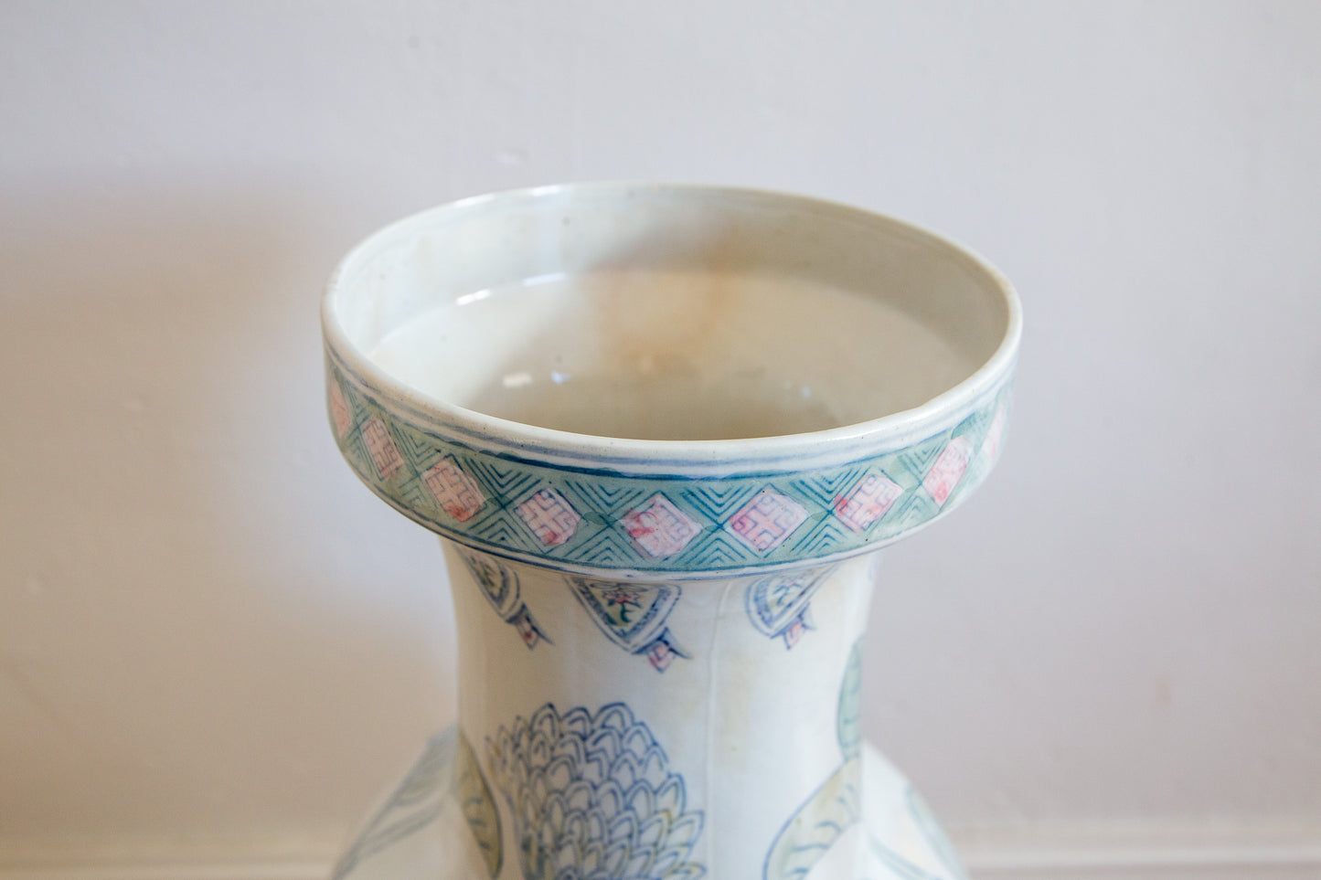 Large Chinoiserie Vase