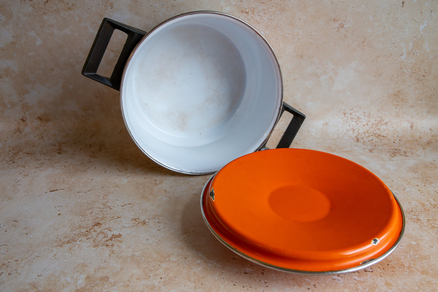 Large Lord Nelson Gaytime Enamel Saucepan