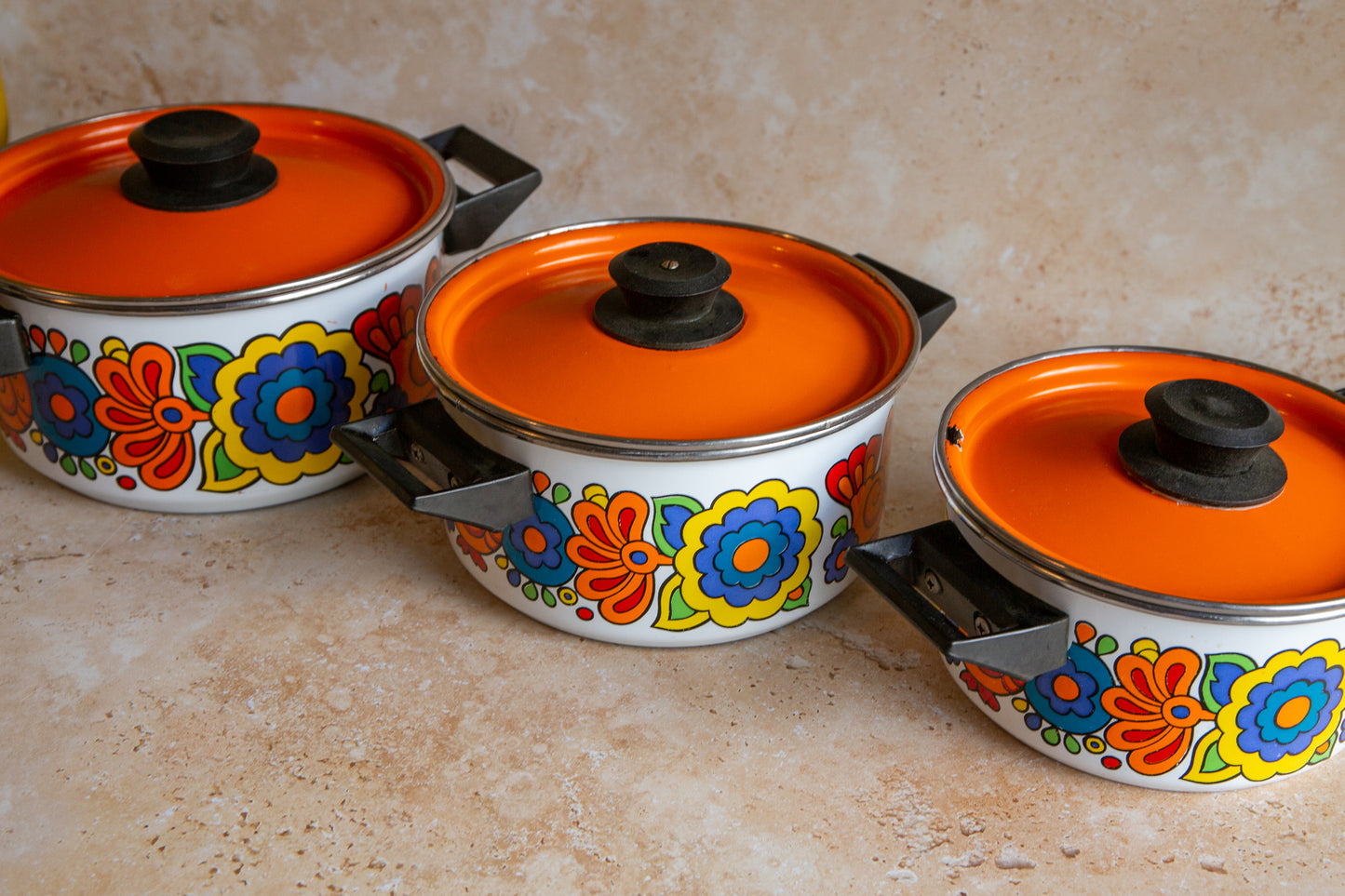 Large Lord Nelson Gaytime Enamel Saucepan