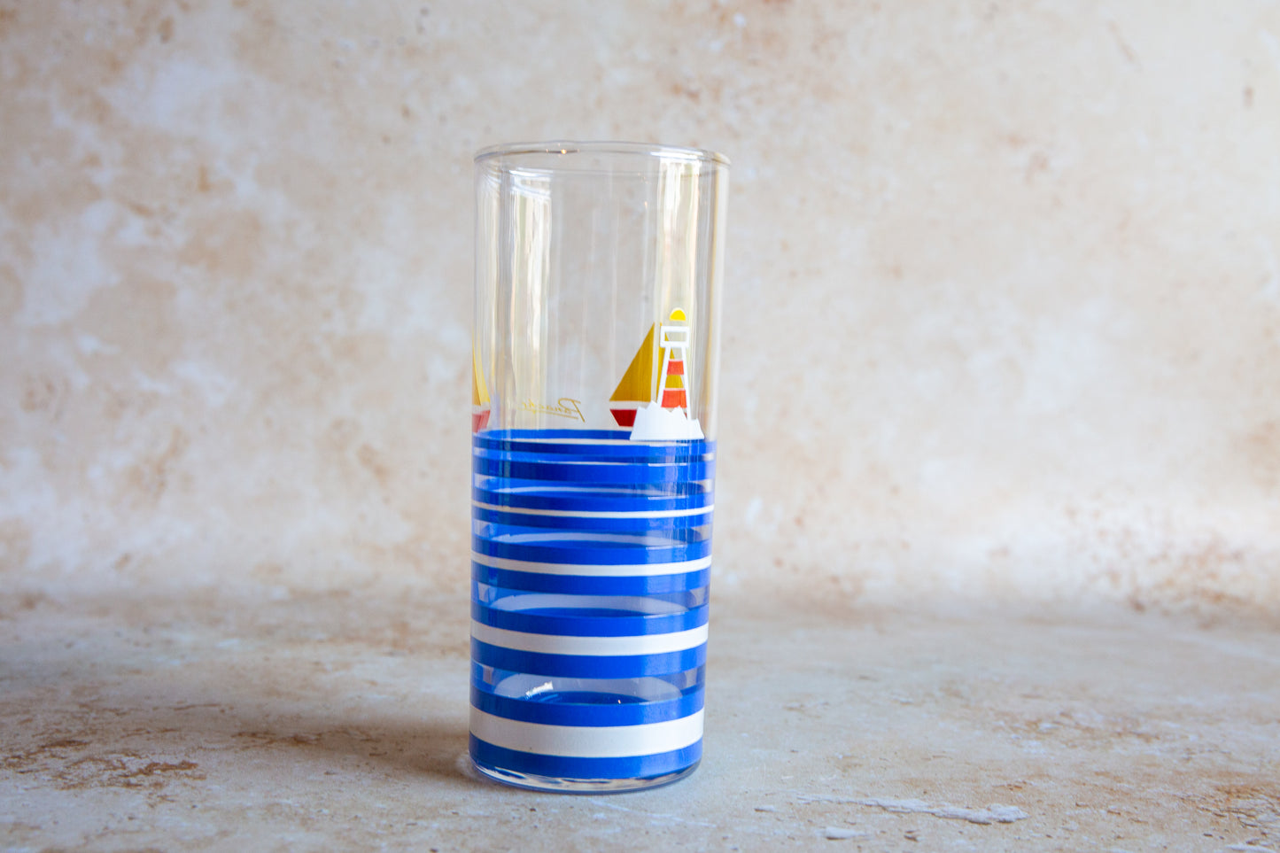 Pair of Vintage Nautical Tumblers