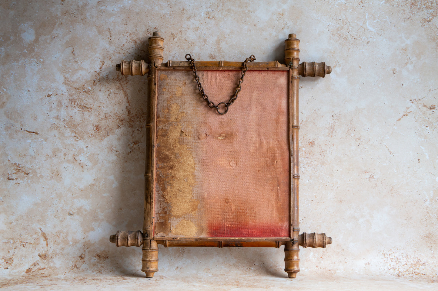 Antique Bamboo Mirror