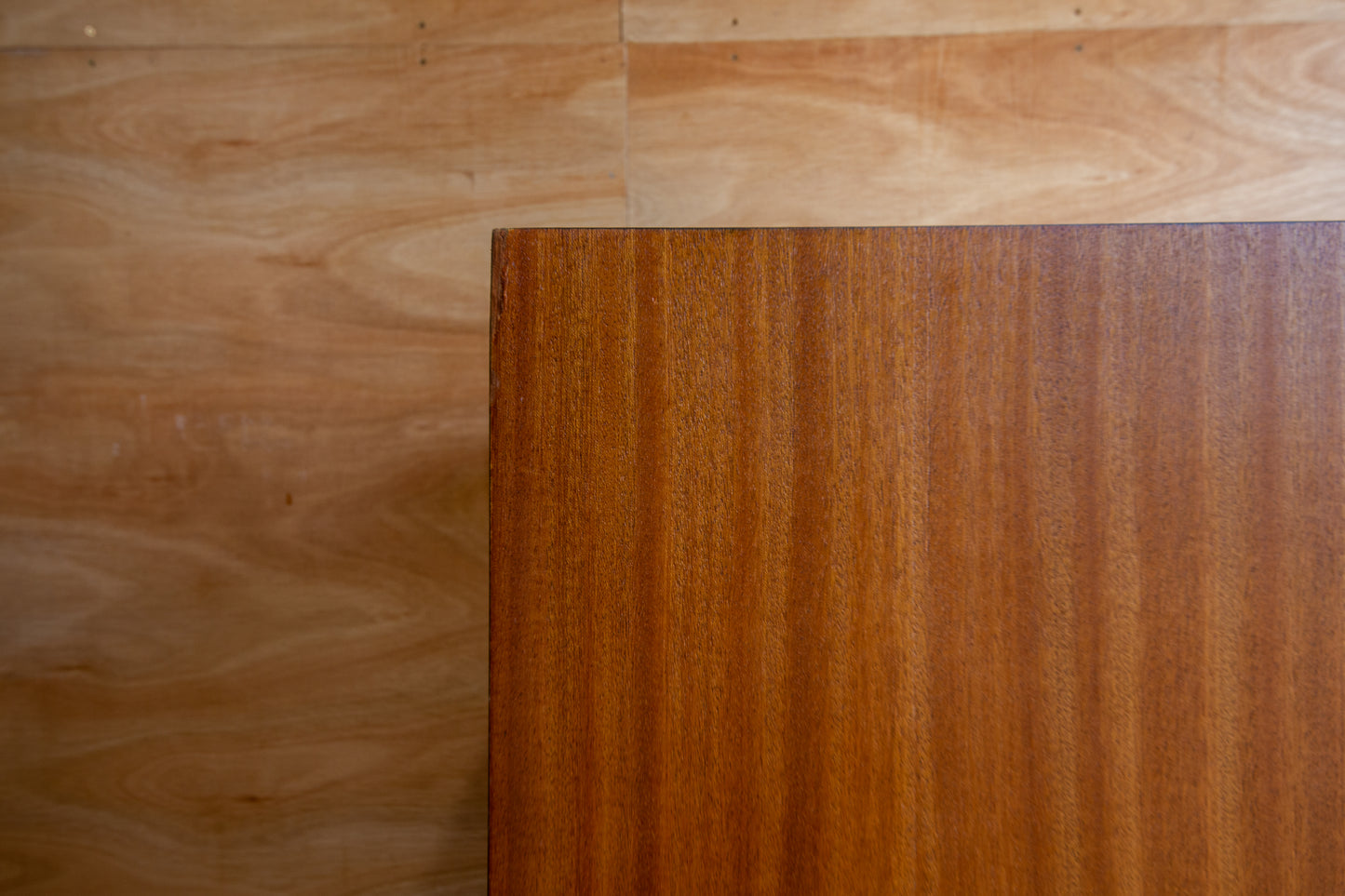 Teak & Black Chest of Drawers