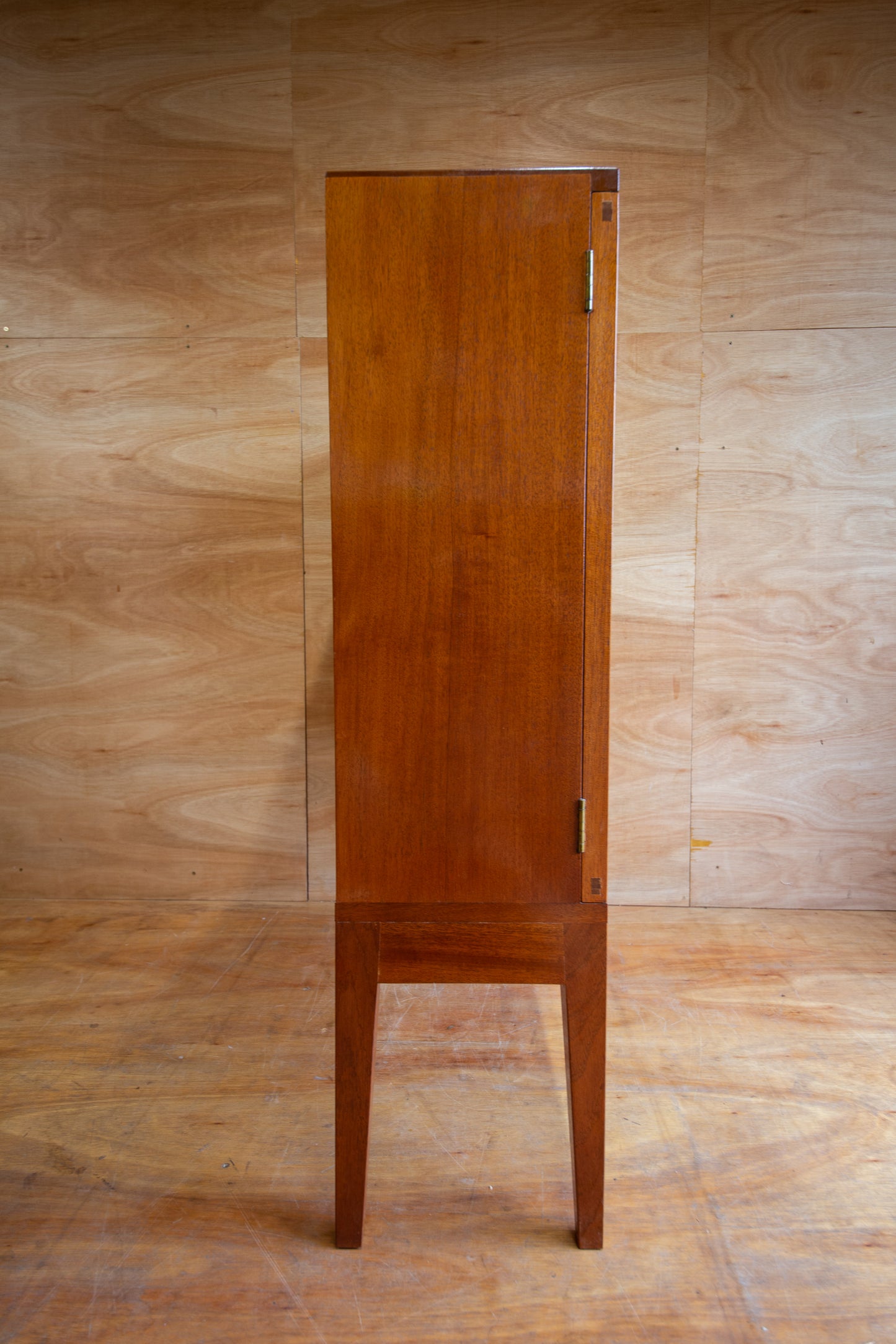 Vintage Teak Display Cabinet