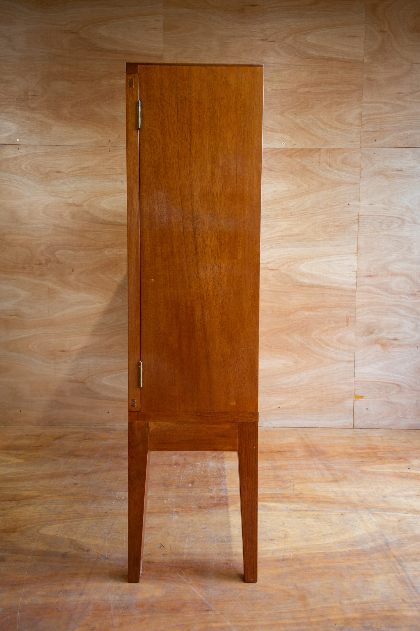 Vintage Teak Display Cabinet