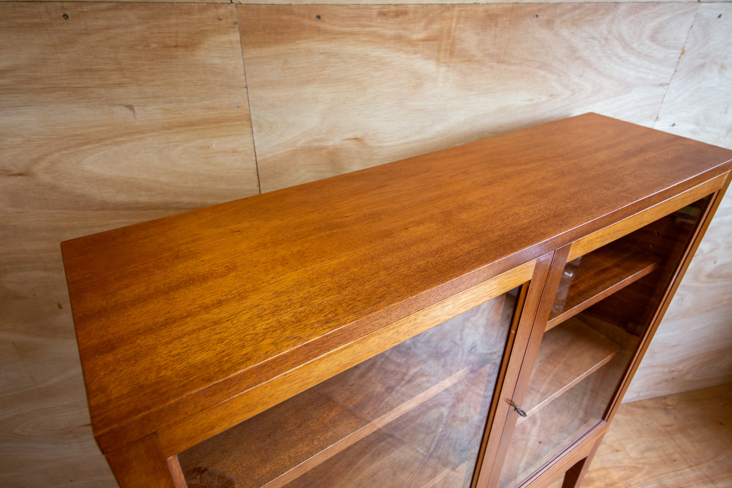 Vintage Teak Display Cabinet