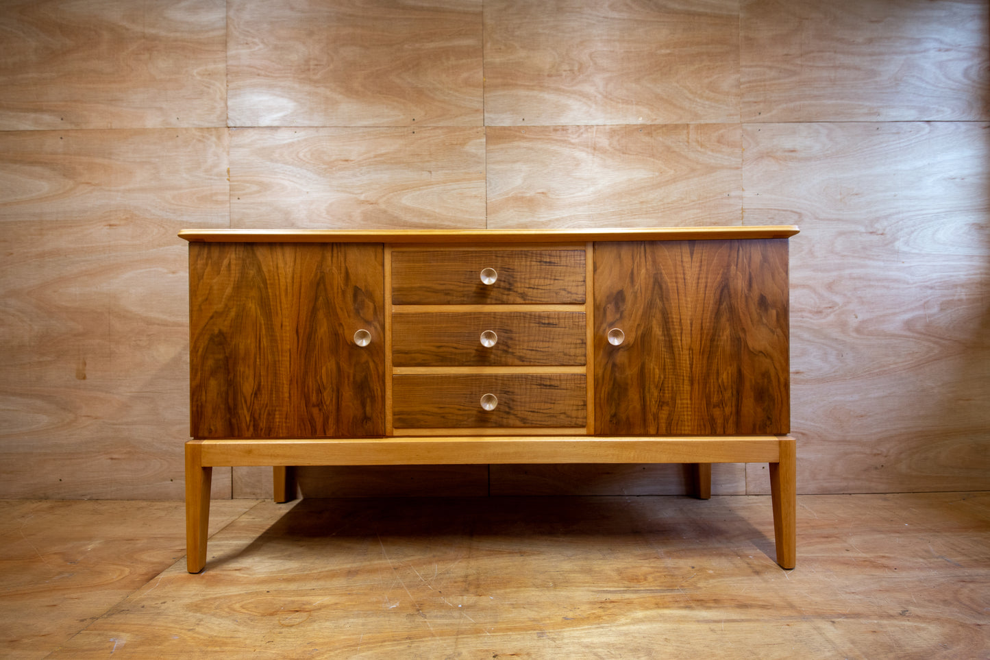 Mid Century Gordon Russell Walnut Sideboard