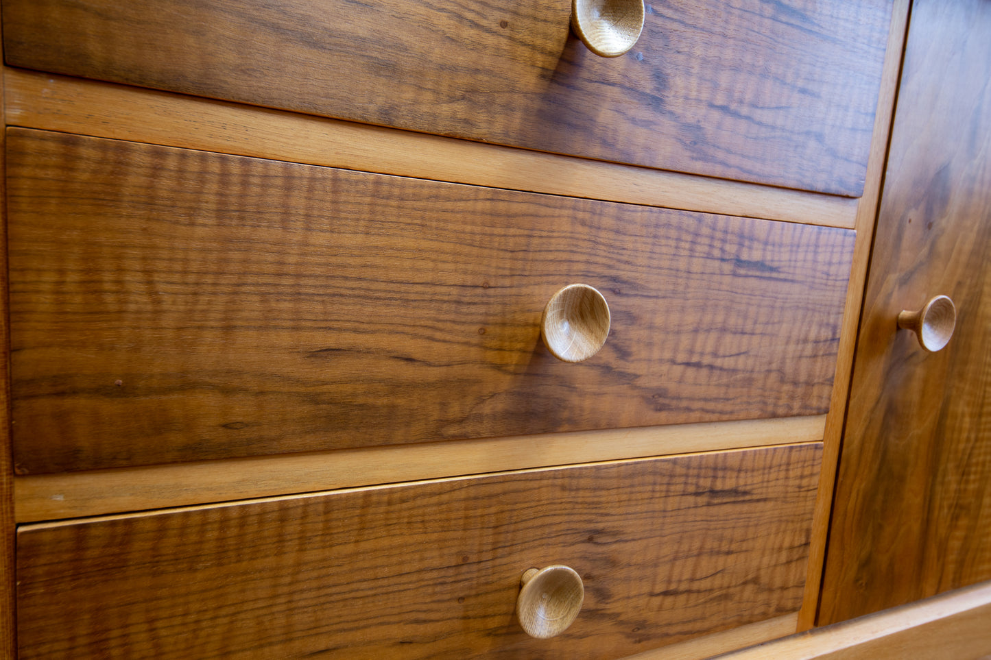 Mid Century Gordon Russell Walnut Sideboard