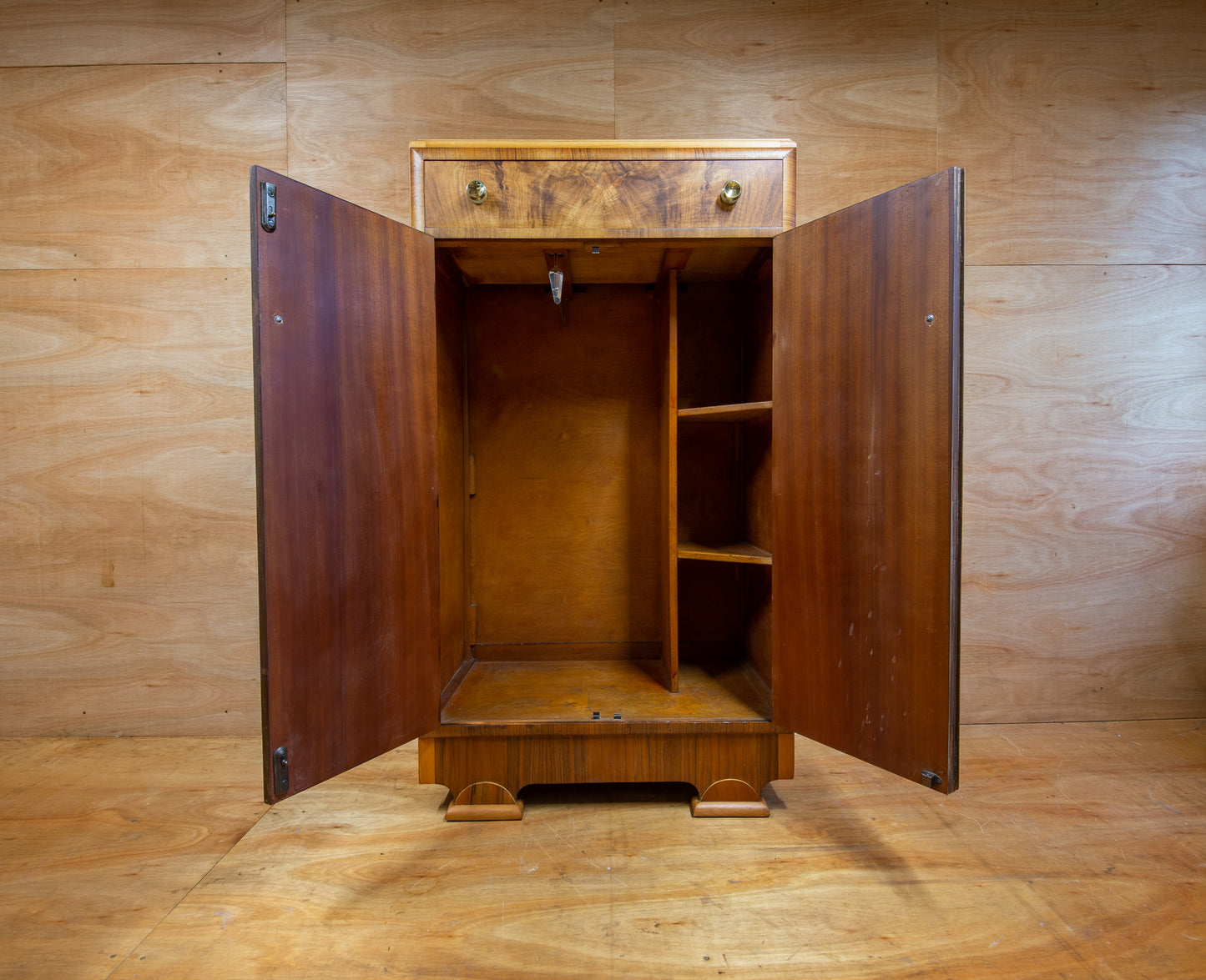 Art Deco Walnut Tallboy