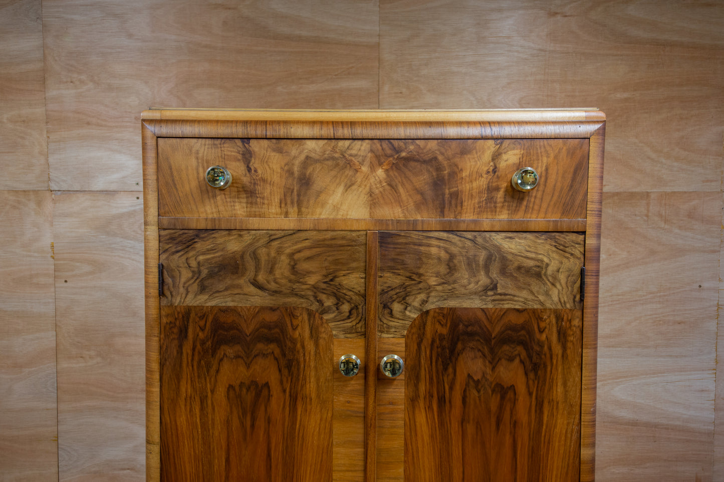 Art Deco Walnut Tallboy