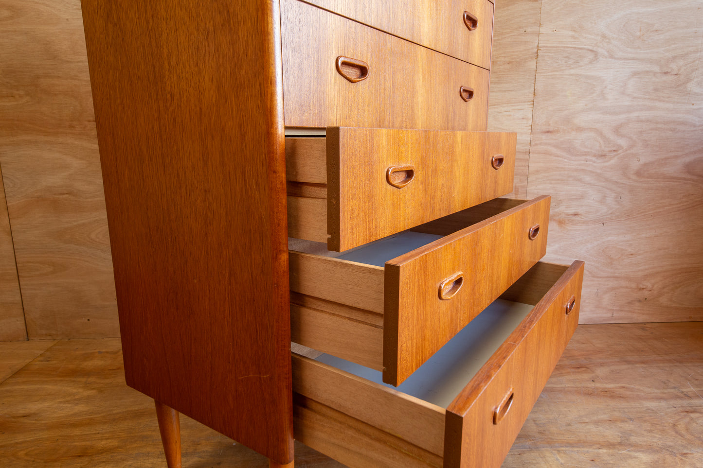 Danish Chest of Drawers from Uniflex