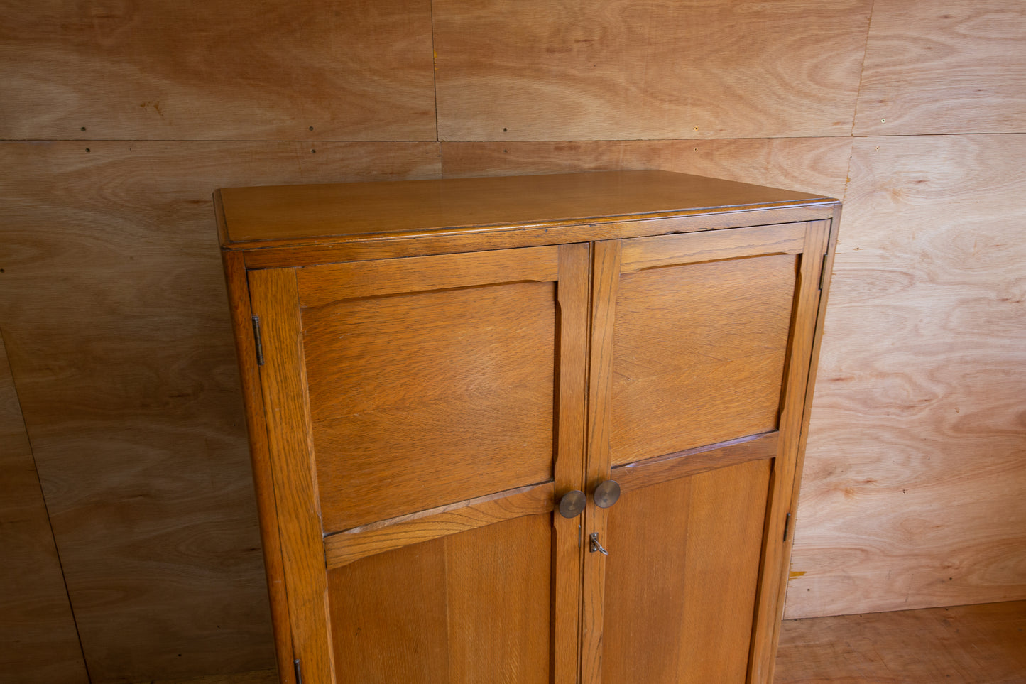 Vintage Oak Tallboy