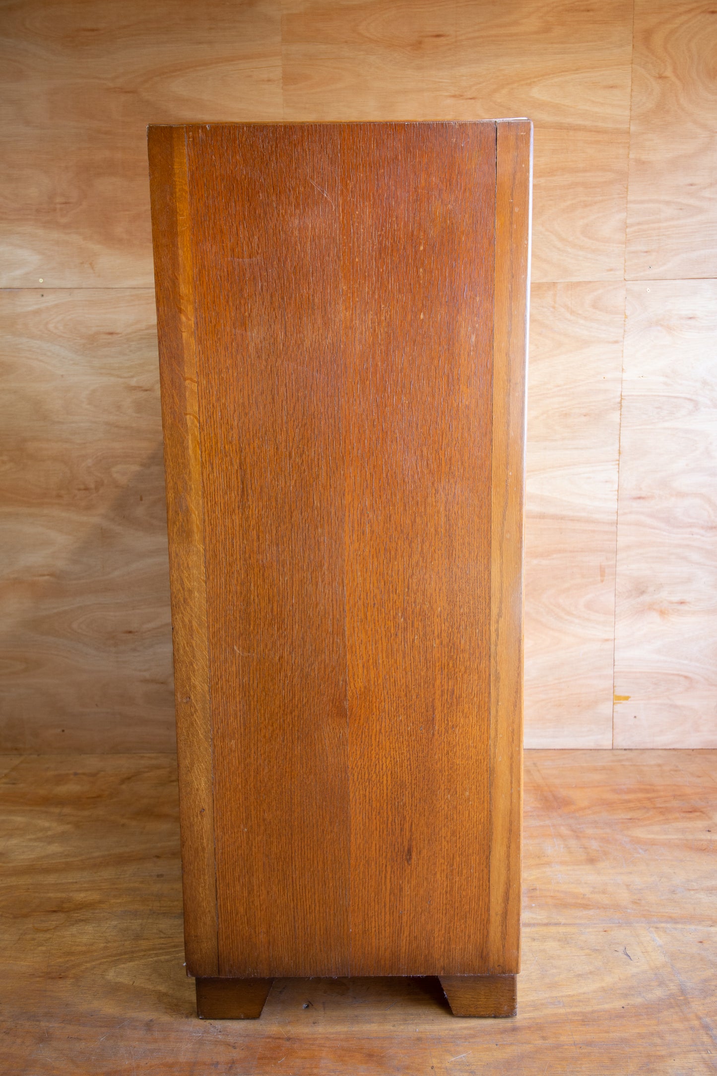 Vintage Oak Tallboy