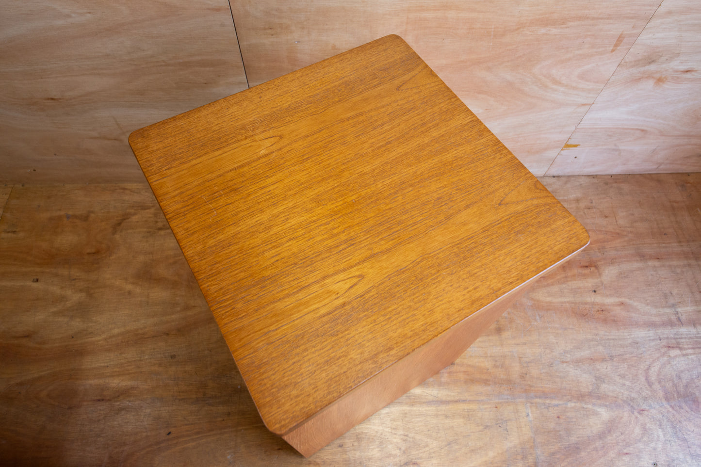 Vintage Teak Blanket Box