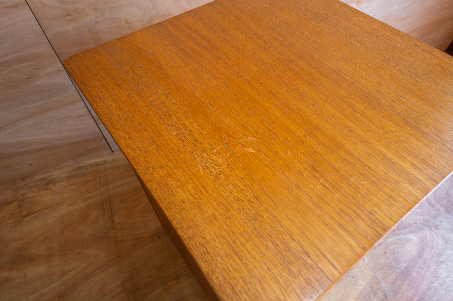 Vintage Teak Blanket Box