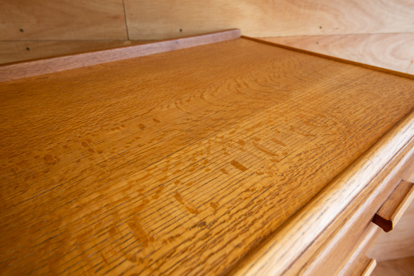 Vintage Oak Utility Cupboard