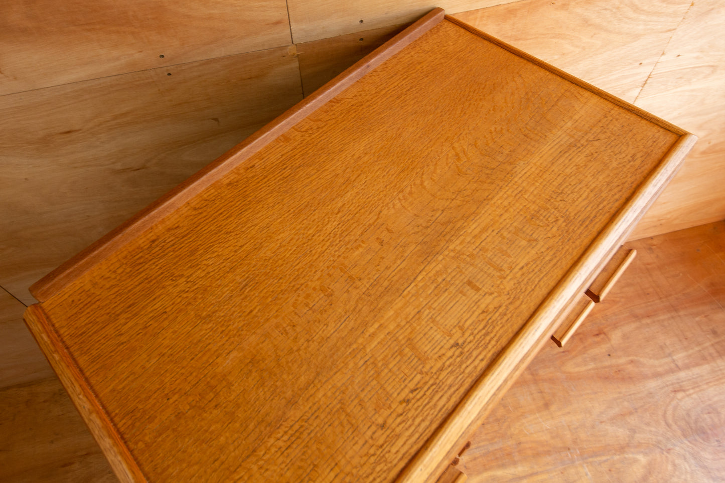 Vintage Oak Utility Cupboard