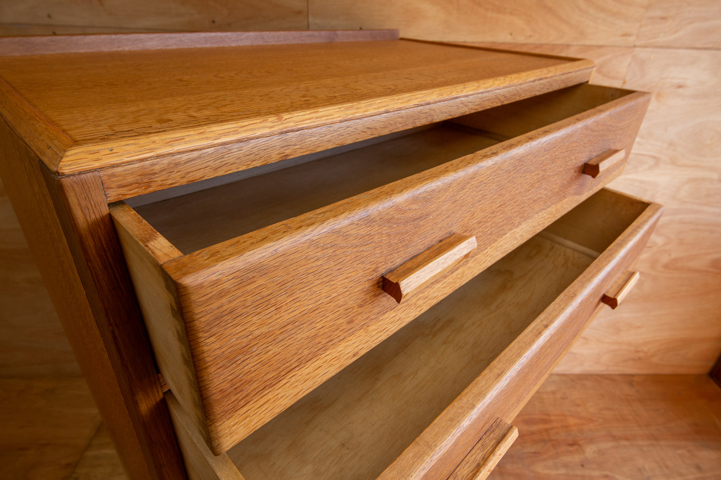 Vintage Oak Utility Cupboard