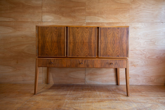 Mid Century Walnut Sideboard