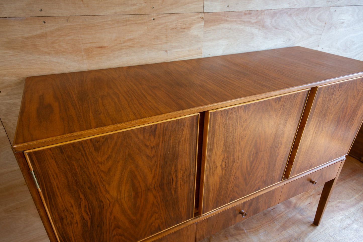 Mid Century Walnut Sideboard