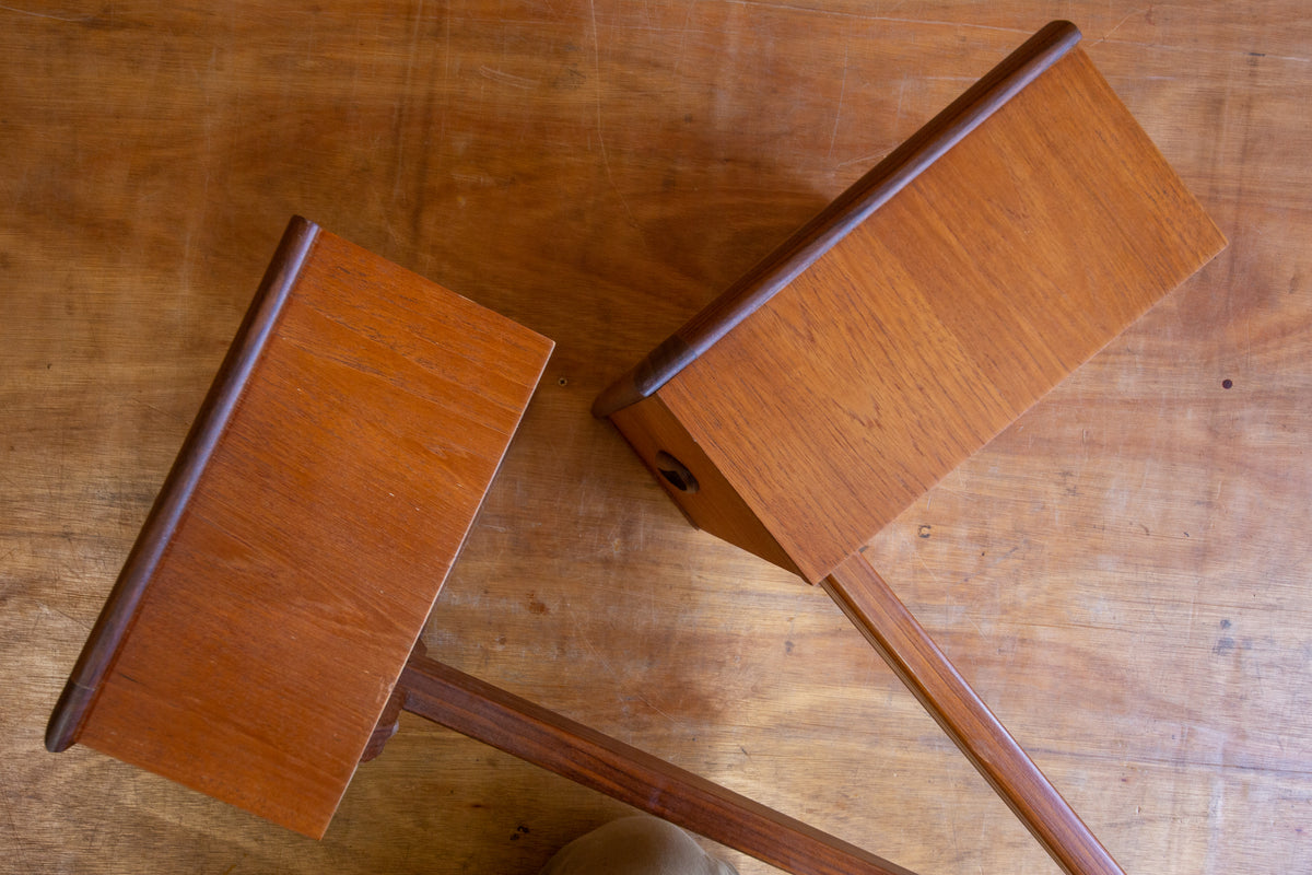 Vintage Homeworthy Teak Bedside Tables