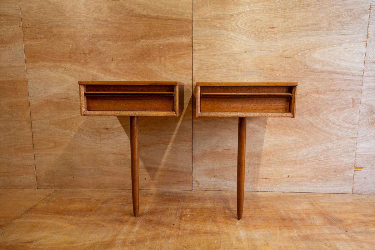 Vintage Austinsuite Teak Bedside Tables