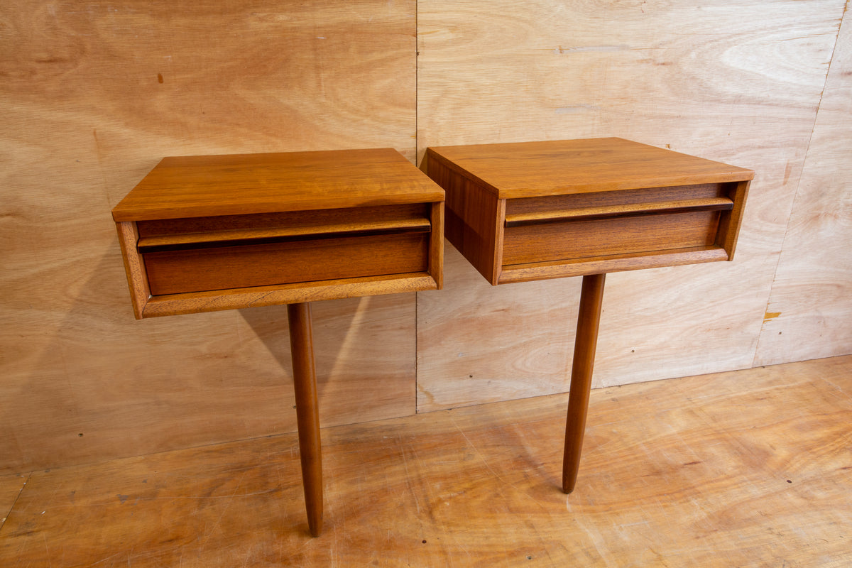 Vintage Austinsuite Teak Bedside Tables