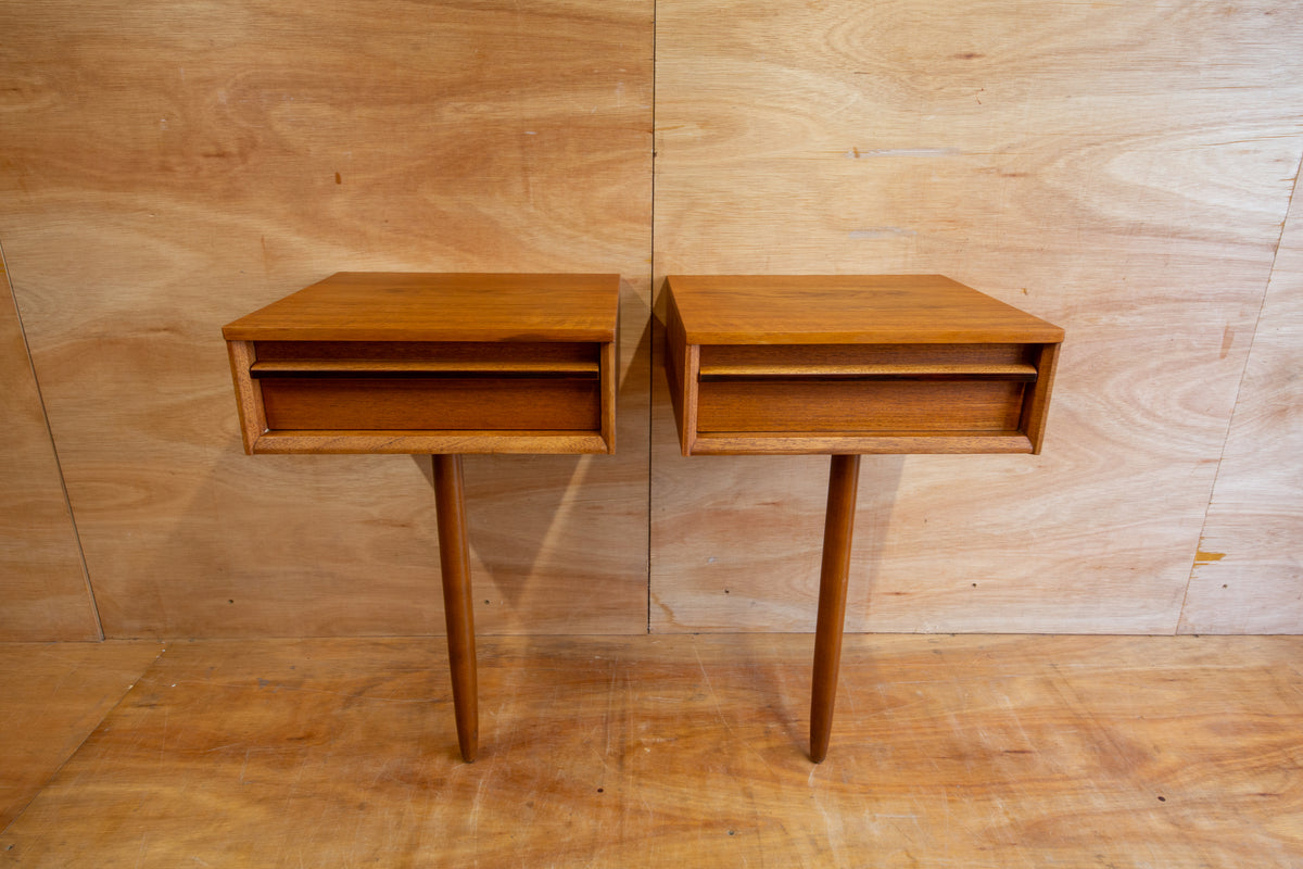 Vintage Austinsuite Teak Bedside Tables
