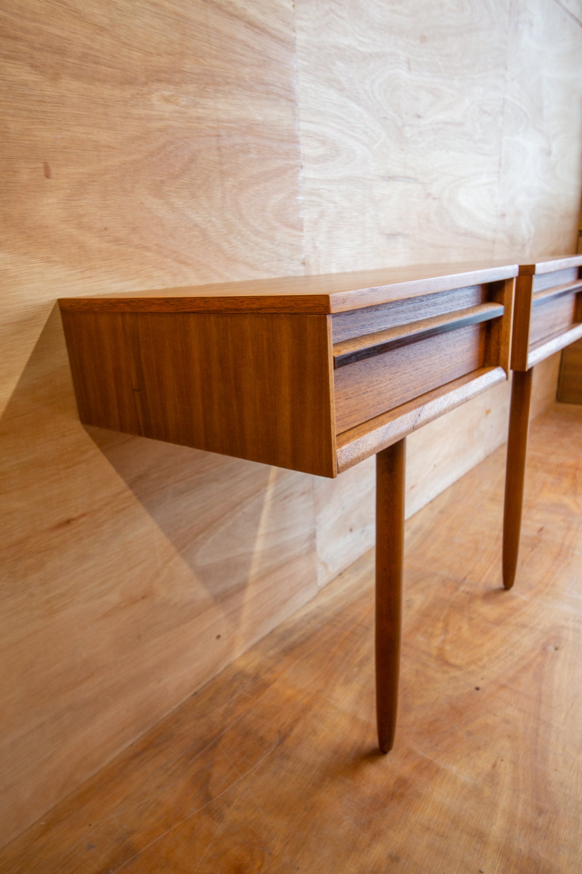 Vintage Austinsuite Teak Bedside Tables