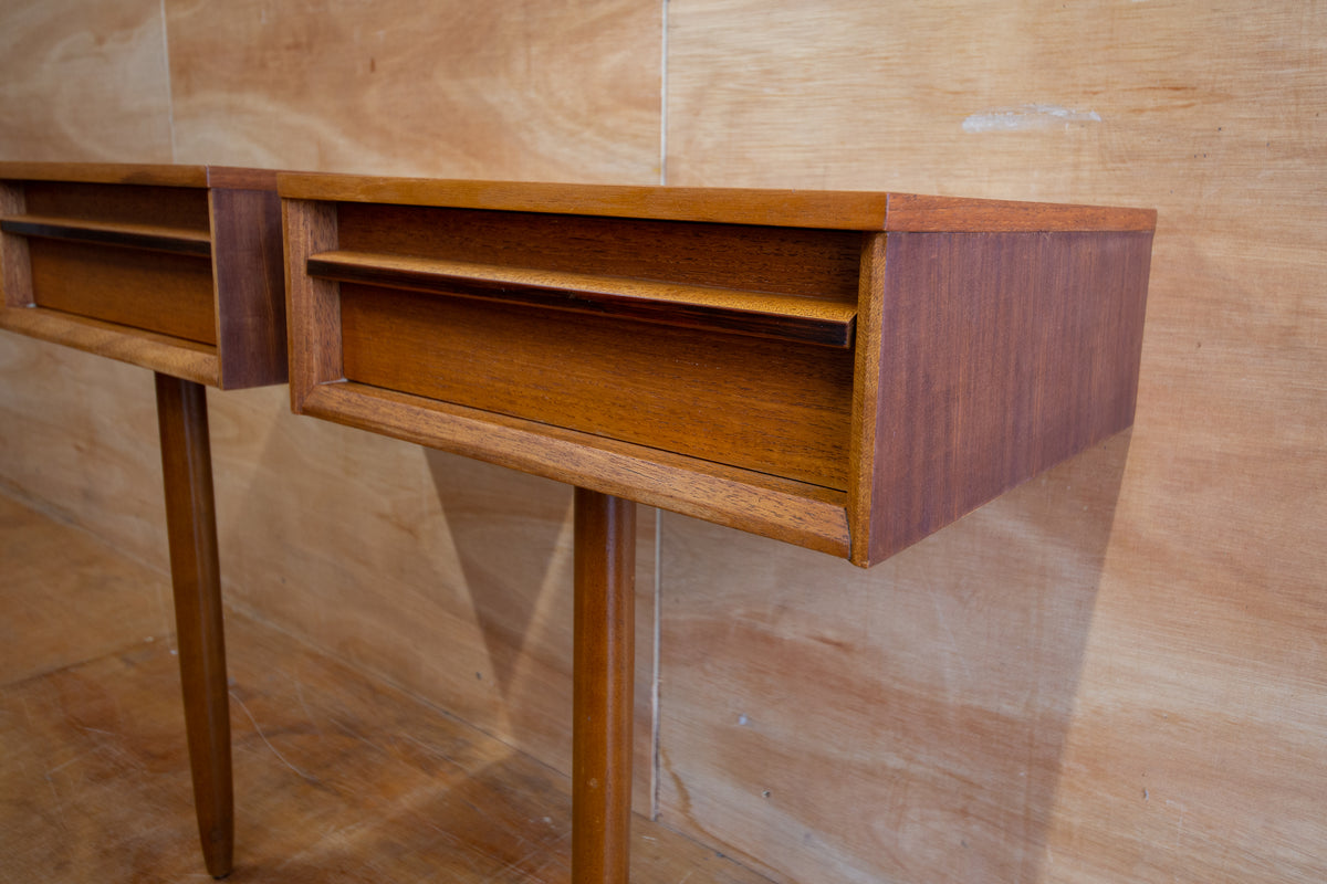 Vintage Austinsuite Teak Bedside Tables