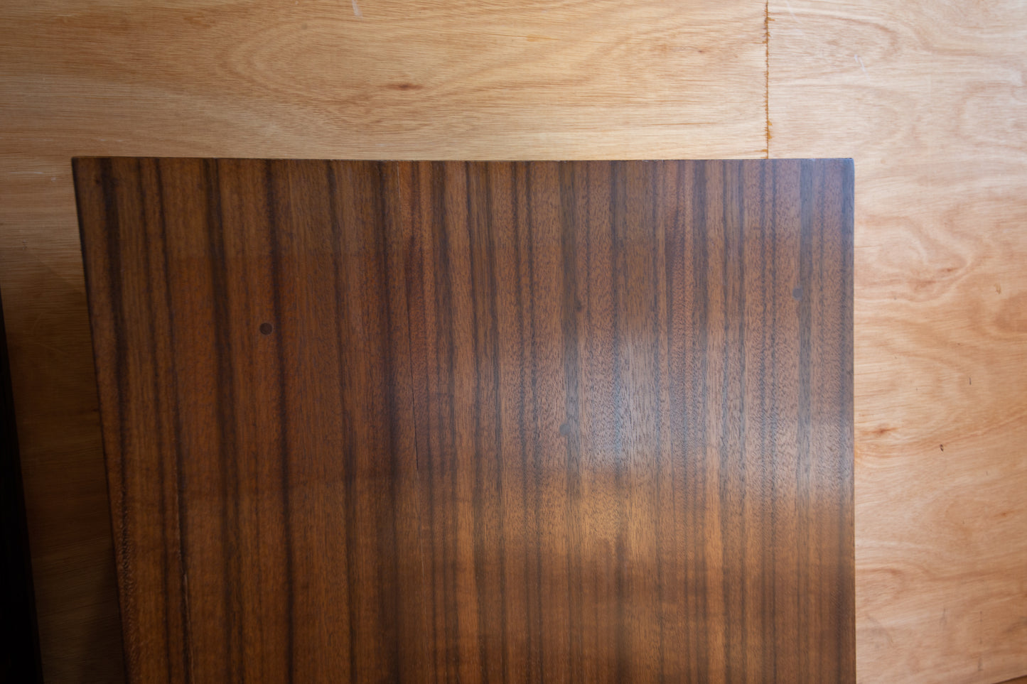 Vintage Stag Walnut Bedside Cabinets