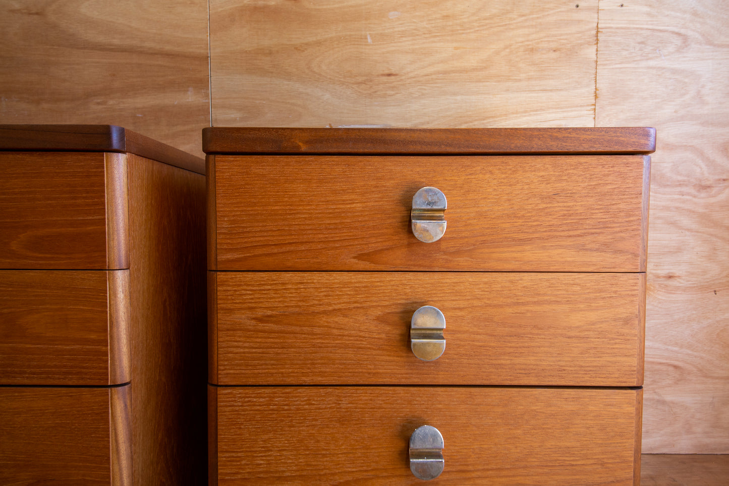 Vintage Stag Cantata Bedside Cabinets