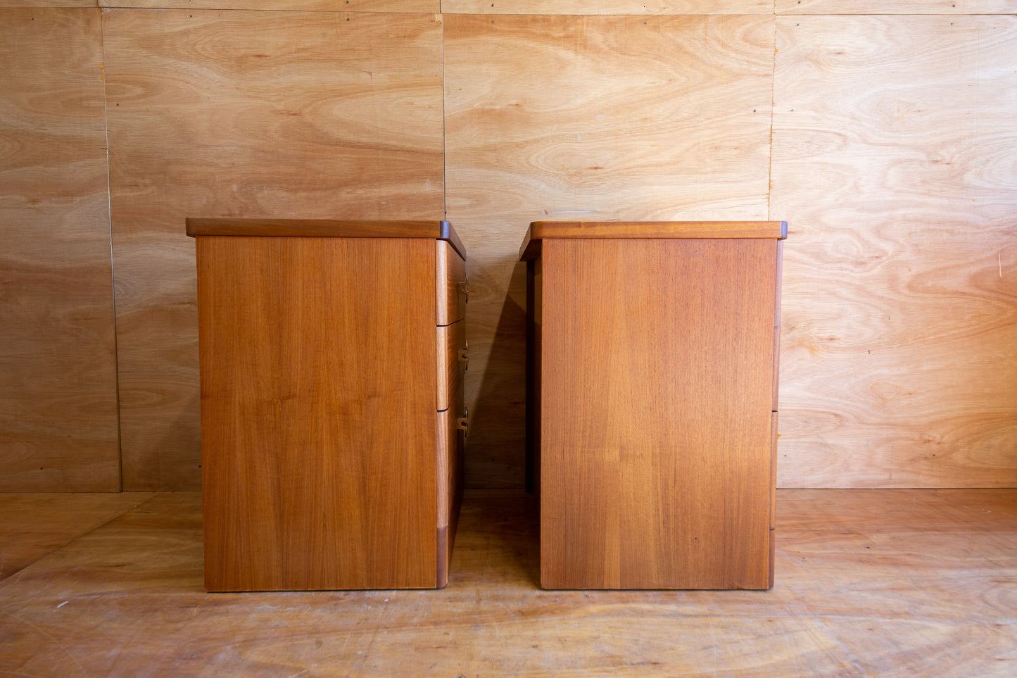 Vintage Stag Cantata Bedside Cabinets