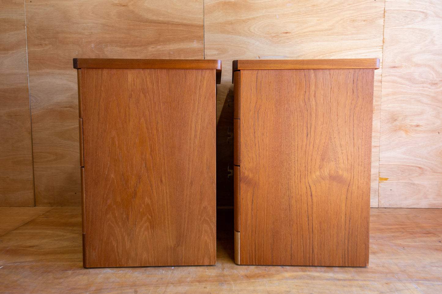 Vintage Stag Cantata Bedside Cabinets