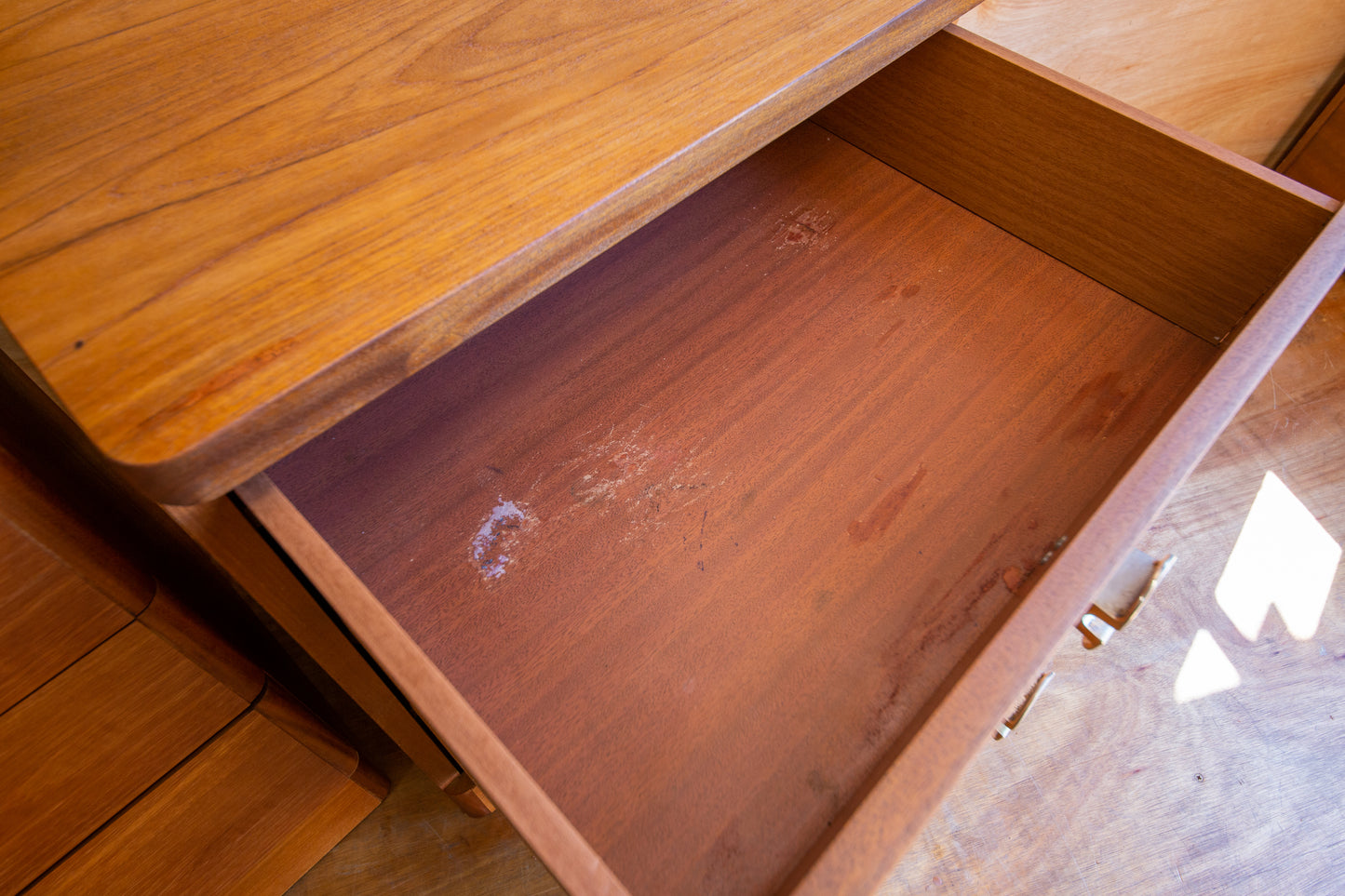 Vintage Stag Cantata Bedside Cabinets