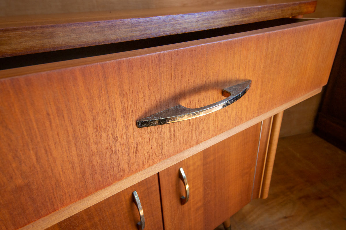 Vintage Teak Bedside Cabinets