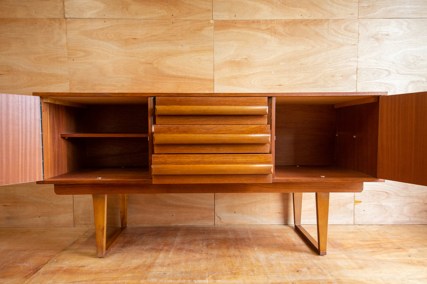 Vintage Teak Sideboard
