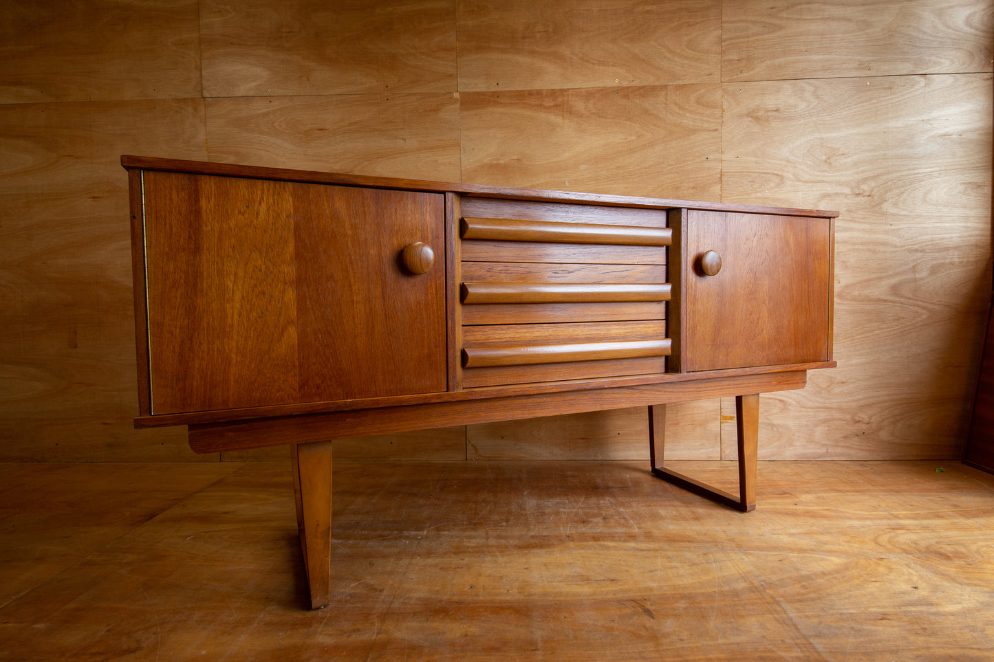 Vintage Teak Sideboard