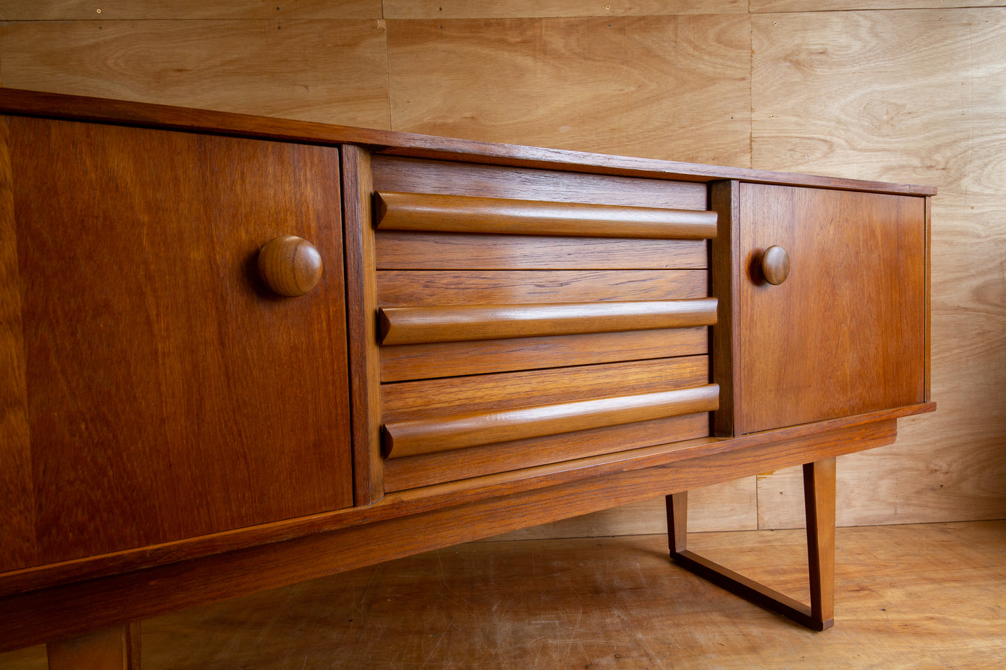 Vintage Teak Sideboard