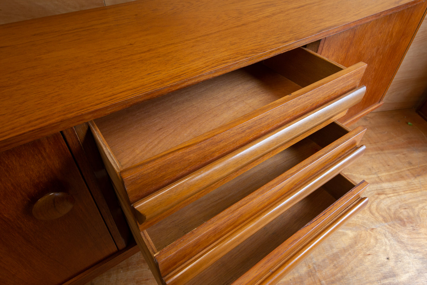 Vintage Teak Sideboard